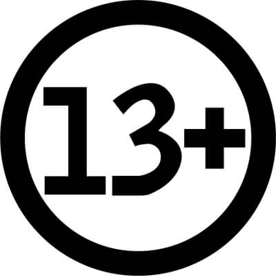 13+